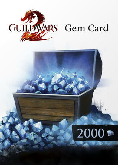 Comprar cartão-presente: Guild Wars 2: 2000 Gems Card
